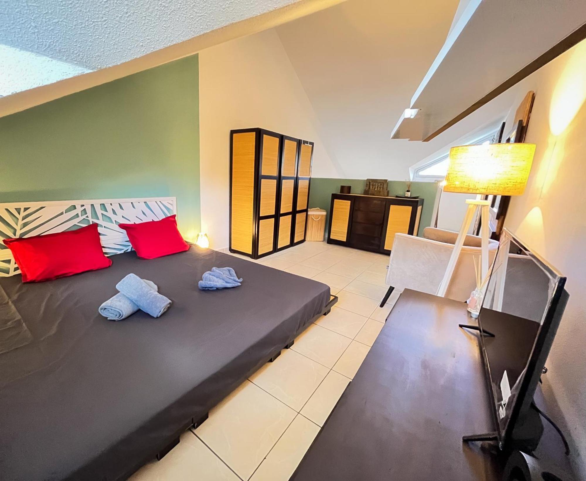 Charmant Studio Mezzanine - Caraibes Zen - Gosier - Proche De La Mer Le Gosier  Exterior foto